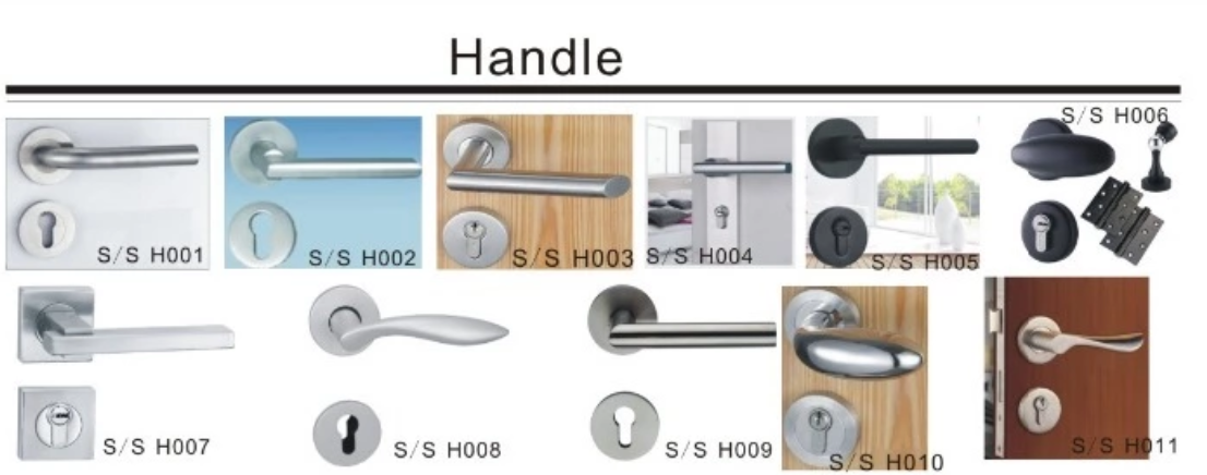 JANGLANG DOOR AND WINDOW HARDWARE ACCESSORIES PRICE LIST