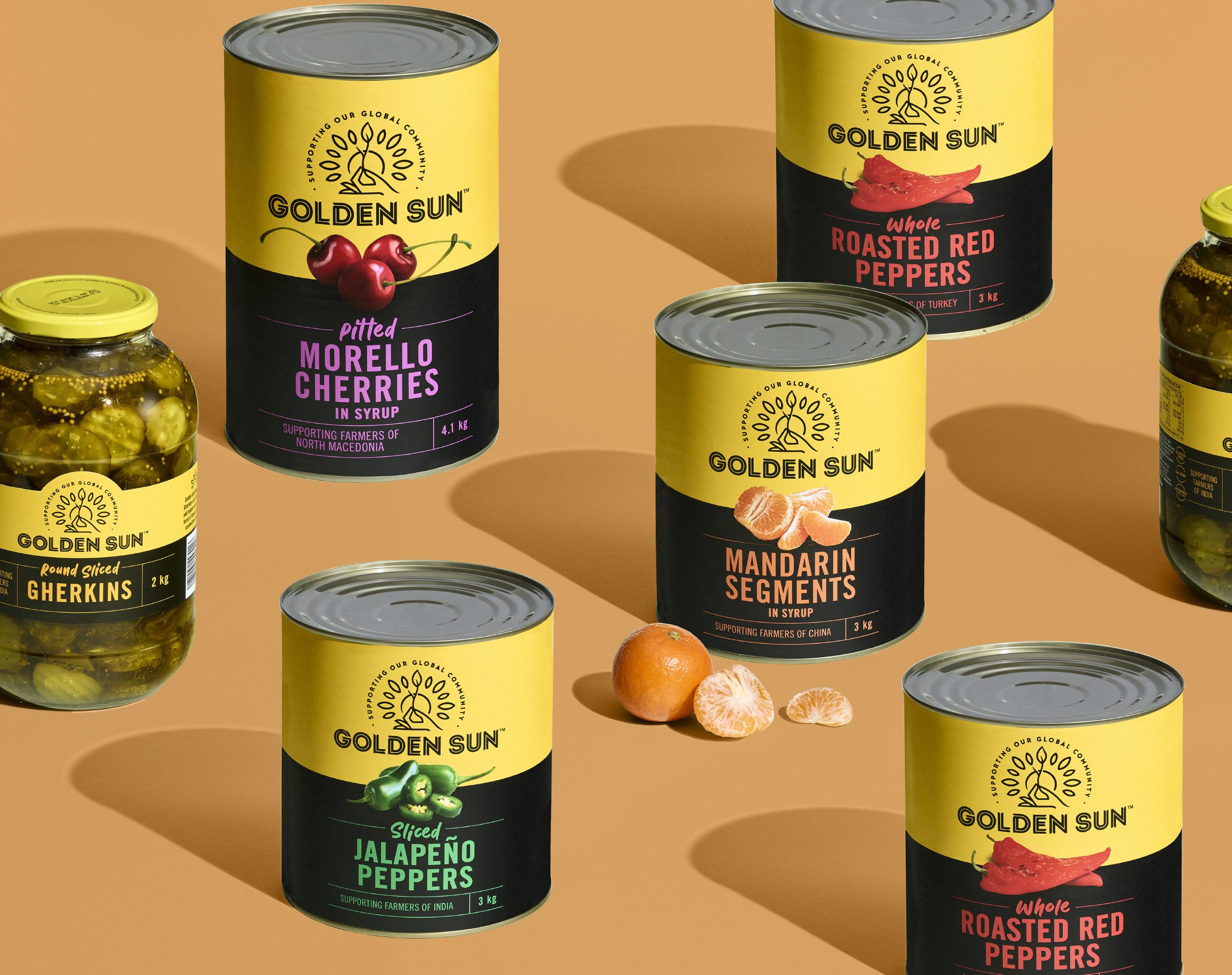 FIVE GOLDEN INTERNATIONAL BRANDS