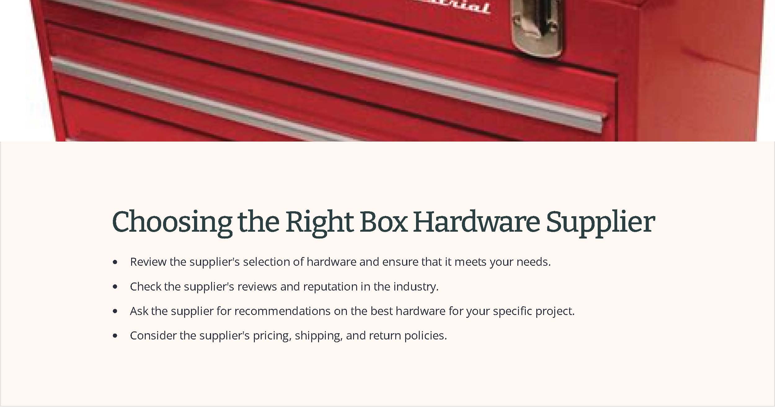 Hardware Brand Closets: A Guide to Quality and Style