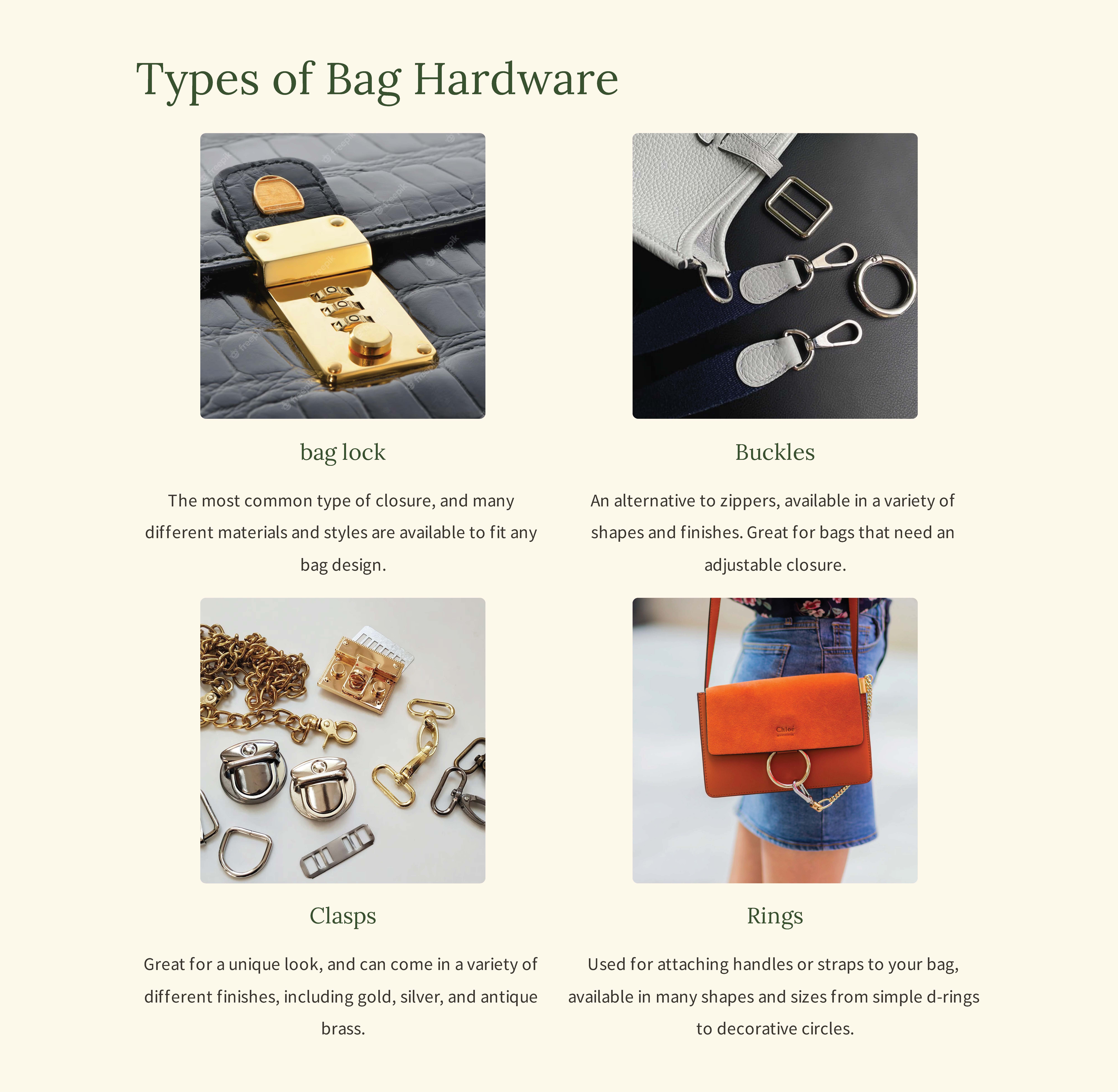 Bags and Hardware: A Perfect Match