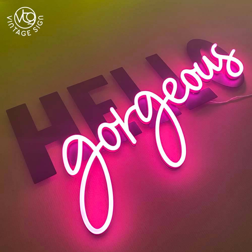 Title: Exploring the World of LEDs: My Experience Buying Neon Signs at a Hardware Store