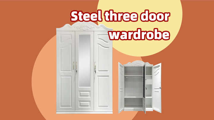 Folding wardrobe door hardware accessories