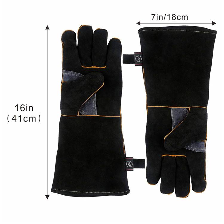 Wholesale of Five-gold Leather Gloves