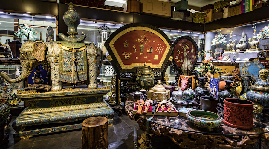 The Lu Meng Hardware Store in Xifeng County