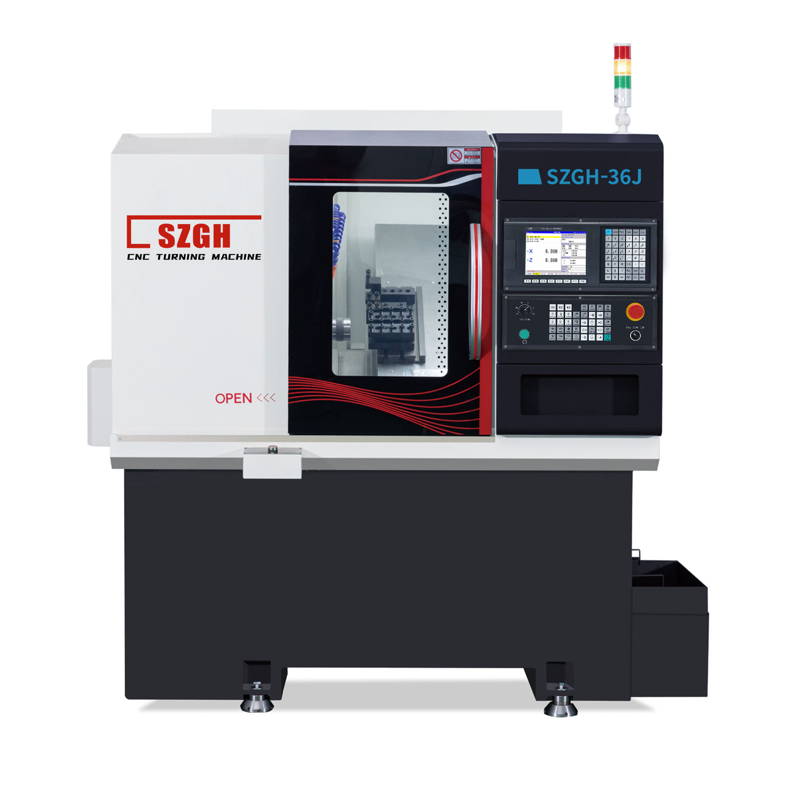 CNC Lathe Hardware Component Rotation Speed