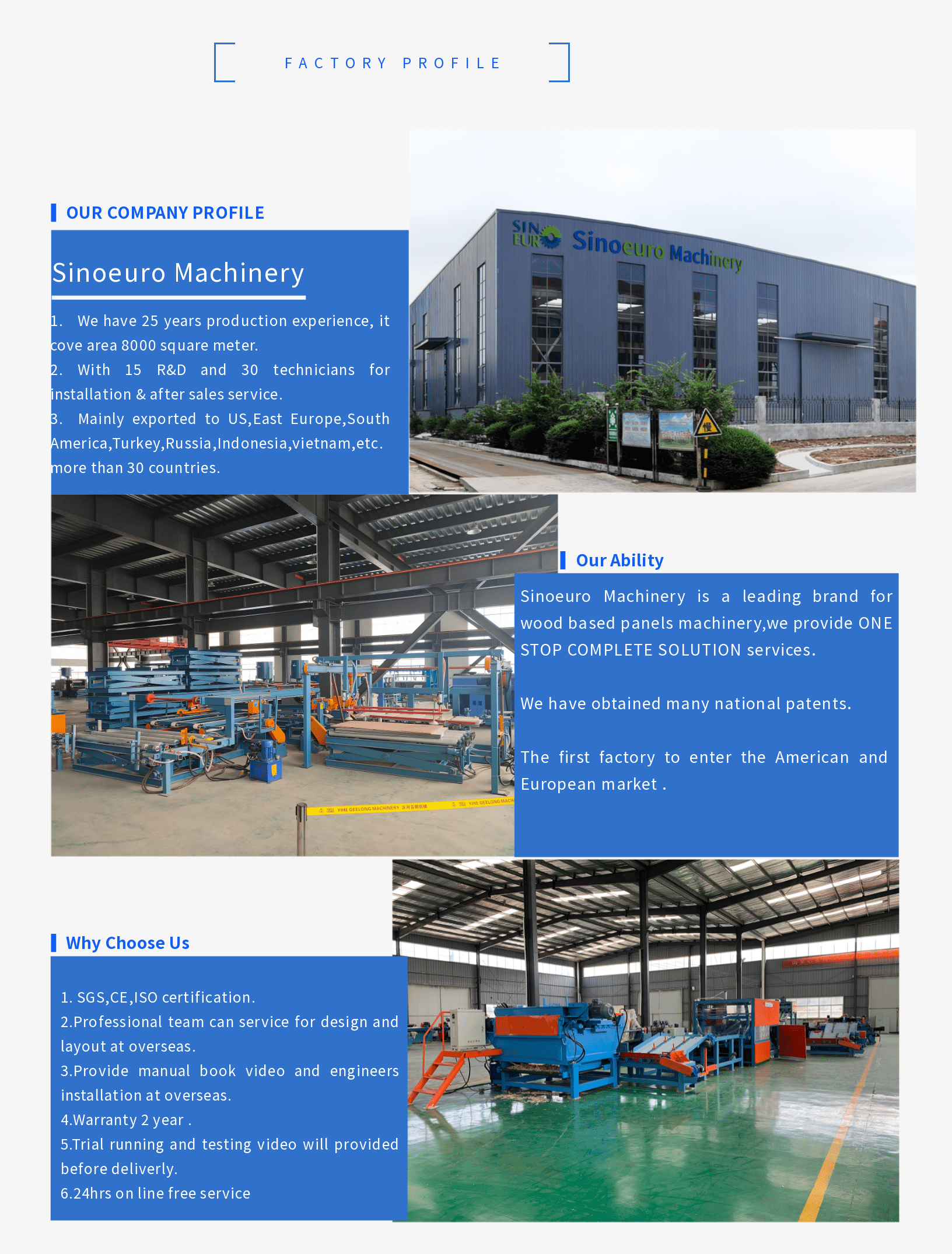 Importing Woodworking Machinery Brands