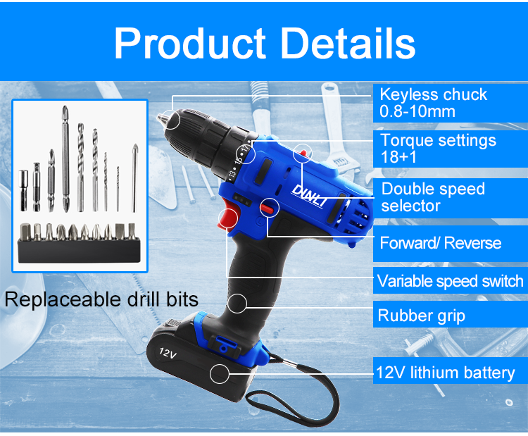 Top-quality Power Drills Available at Tongren Hardware Store