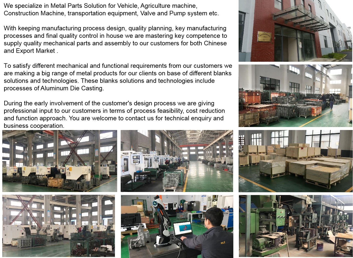 Changzhou Manufacturing Hardware Accessories and Spare Parts Factory