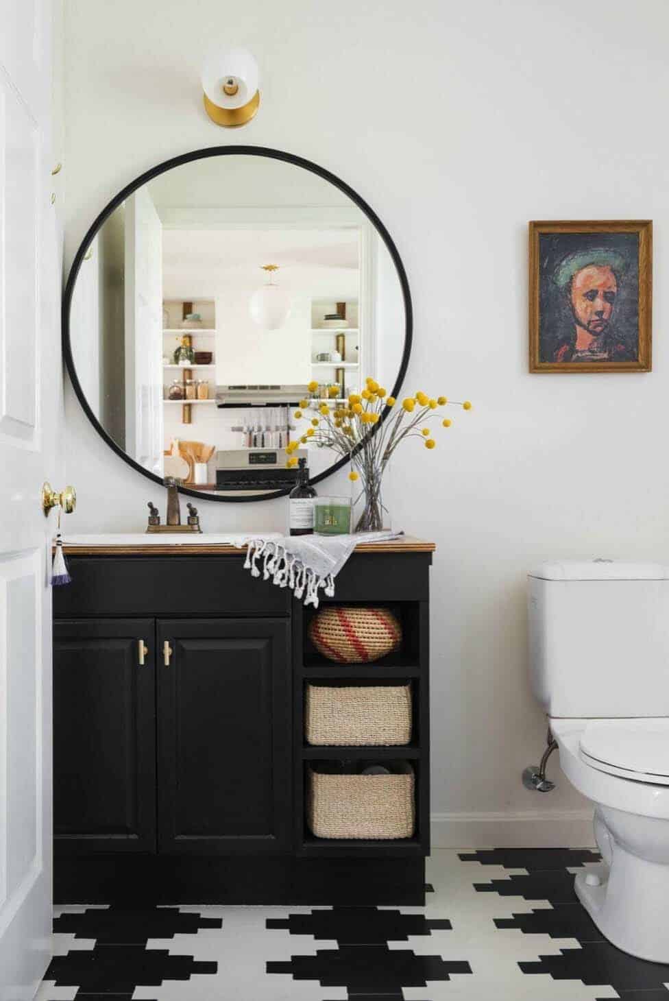 The Minimalist Beauty of Black and White in Bathroom Hardware