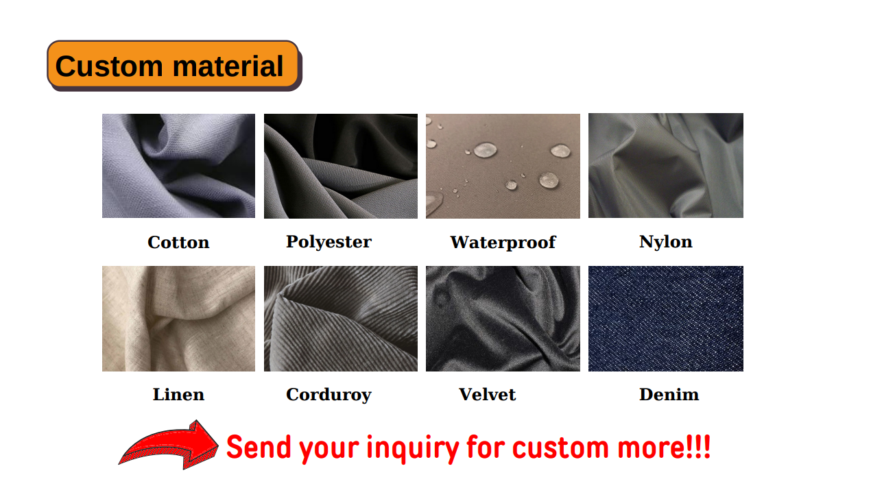 Custom Clothing with Embroidery Hardware
