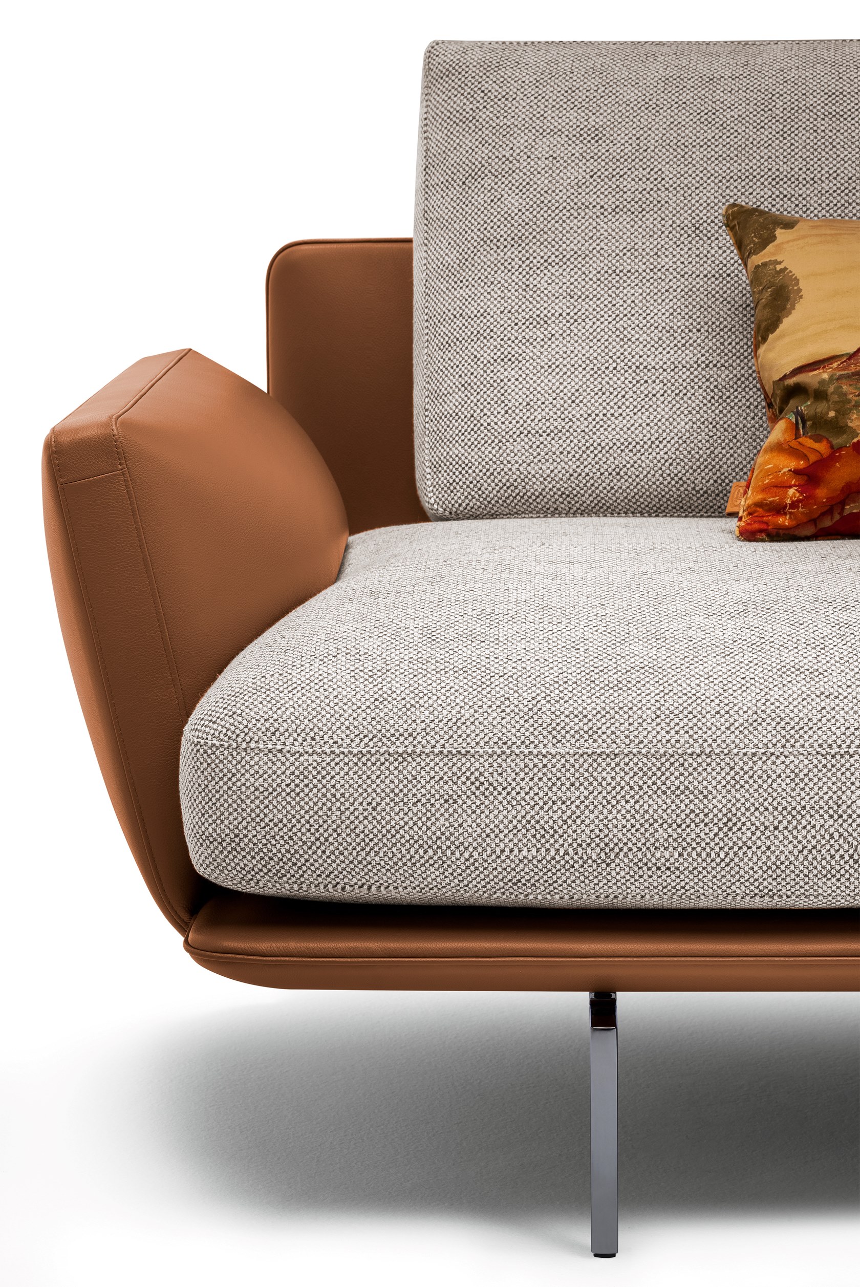 The Unique Charm of a Simple Metal Sofa