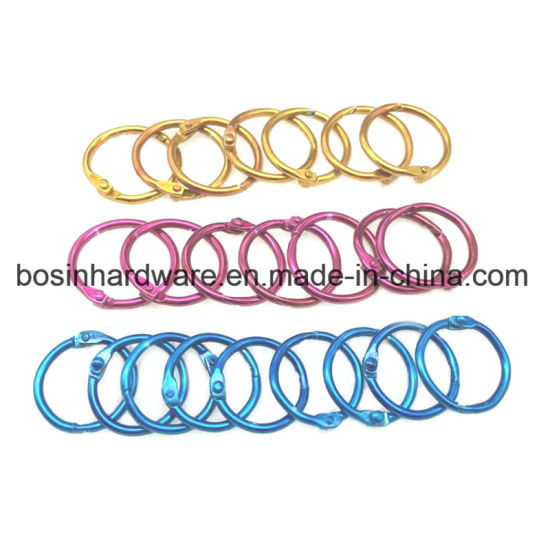 Customizing Hardware Binder Rings