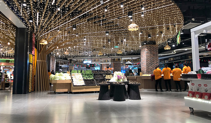 Where is the Wujin Store in Shuifu County?