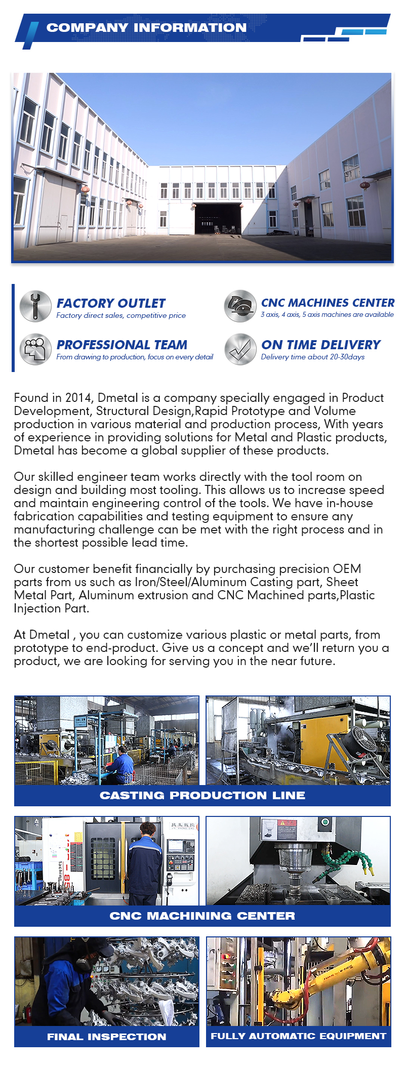 Preferential Manufacturing Services for Custom Metal Parts in Nanjing