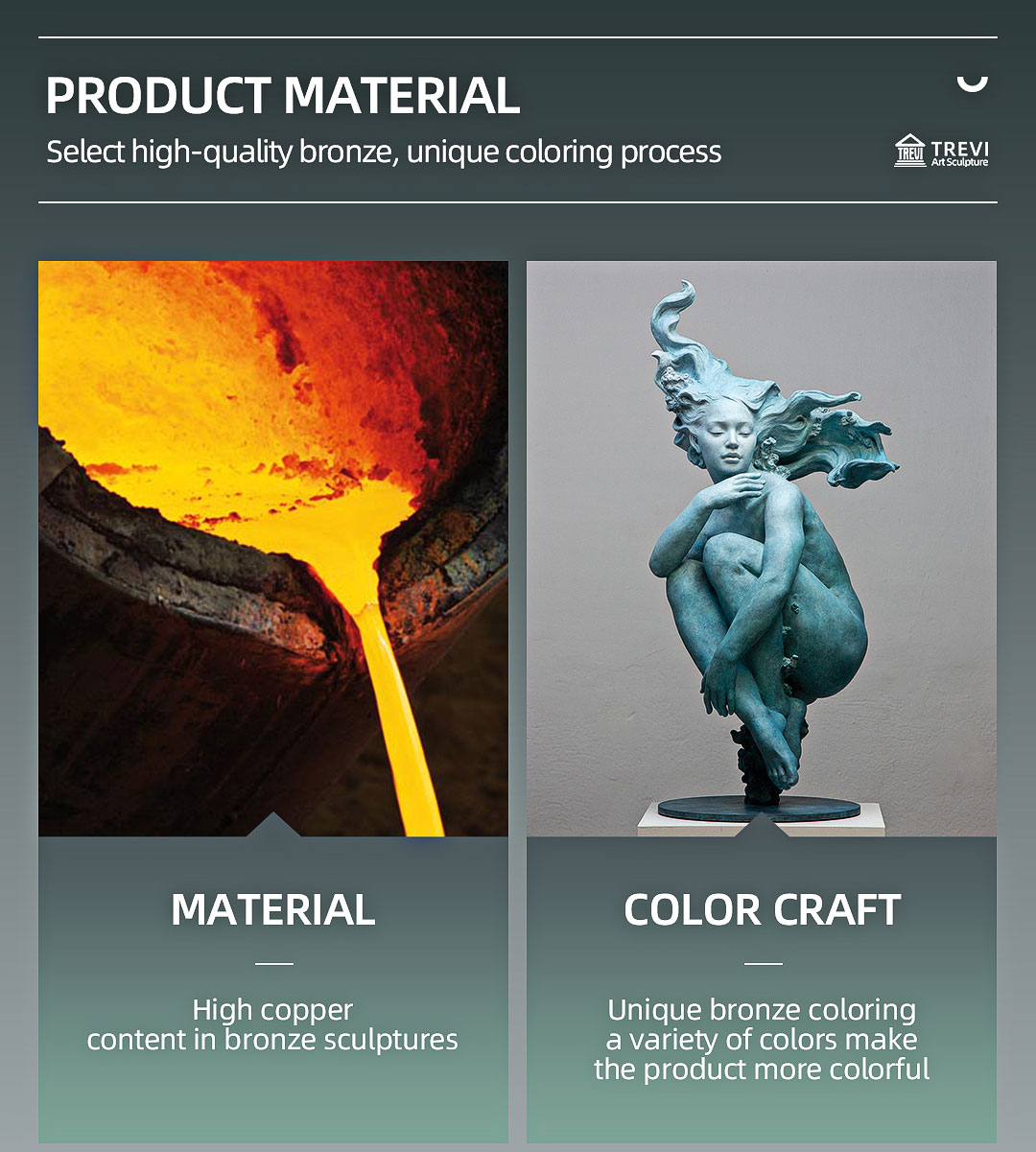 The Art of Embossed and Hollow Detailing in Metal Sculpture