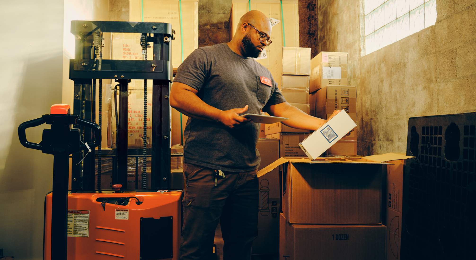 The Transformative Power of a Turntable in the Hands of an Industrial Warehouse
