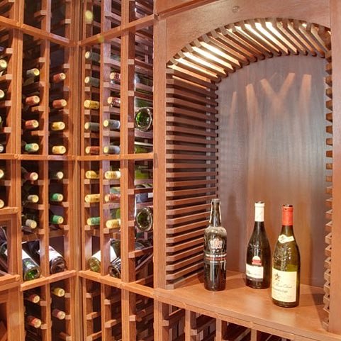 Custom Wine Rack for Five-Metal